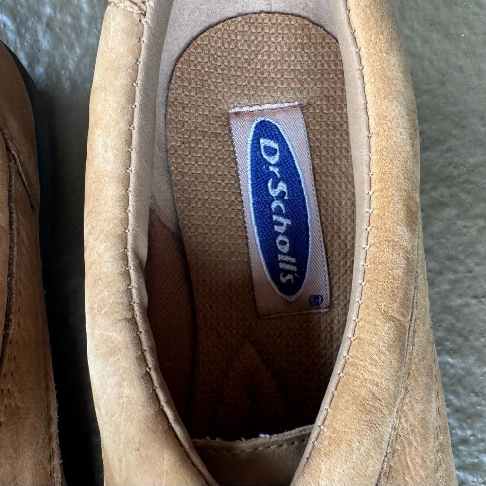 NWT Dr. Scholl's Tan Lace-Up Shoes Size 7.5 Comfort Minimalist Classic - Picture 9 of 9